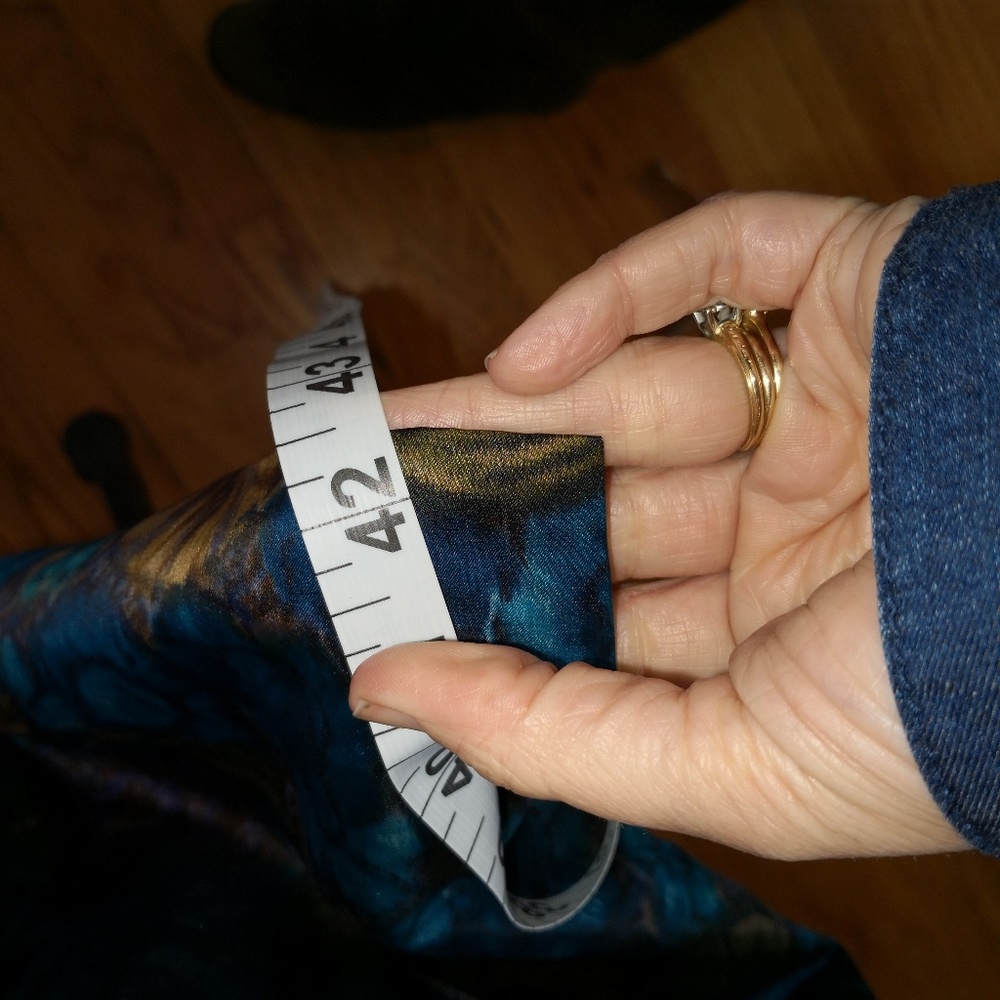 Vintage Silk Sheath Dress - Picture 3 of 5